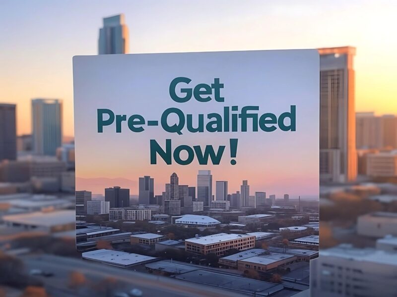 Why You Should Get Pre-Qualified Now